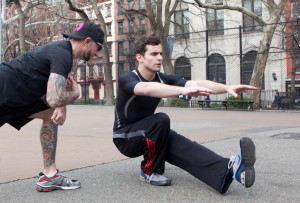 Pistol squat