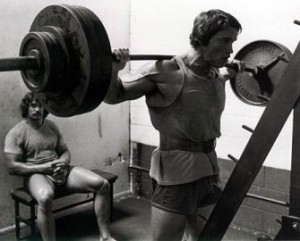 Arnie-Squatting