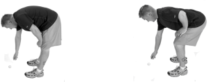 předklon