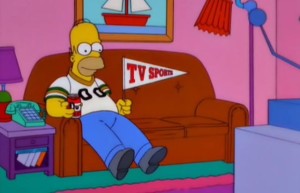 homer-simpson-tv-sports-pennant